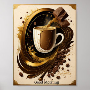 Kaffekonst Poster