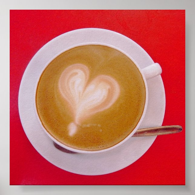 Kaffekonst Poster (Framsidan)