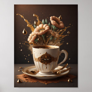Kaffekonst Poster