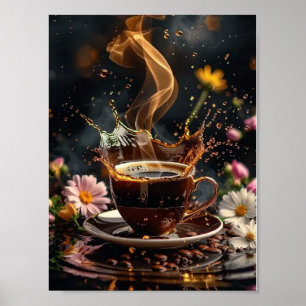 Kaffekonst Poster