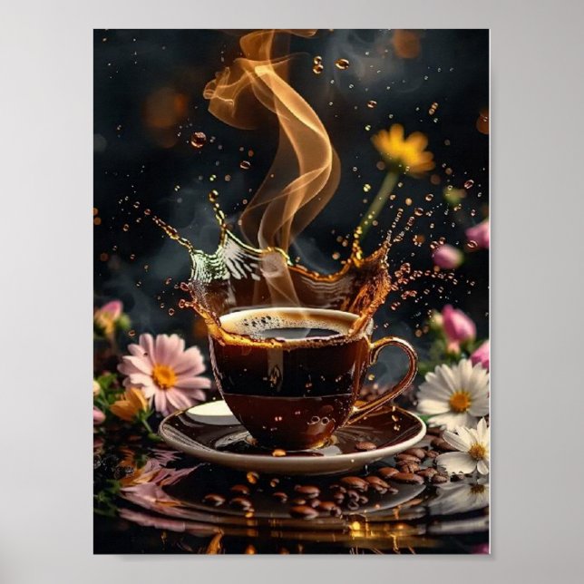 Kaffekonst Poster (Framsidan)