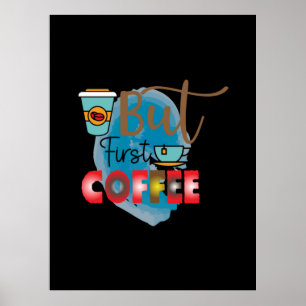 Kaffekonst utom första kaffe 2 poster