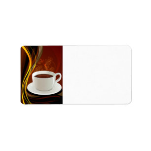 KaffekonstCafe Adressetikett