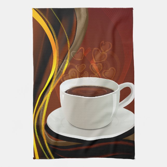 KaffekonstCafe Kökshandduk (Vertikal)