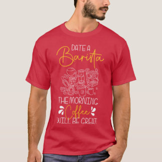 Kaffekopp Bar rolig T Shirt