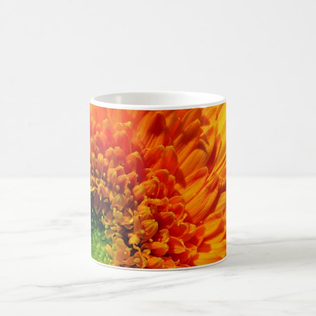 Kaffekopp för orange daisy (Center)