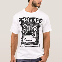 Kaffekopp för vitskjortor
