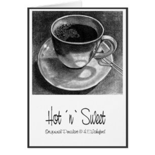 Kaffekopp Hälsningskort