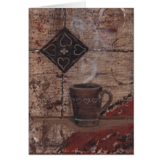 Kaffekopp Hälsningskort