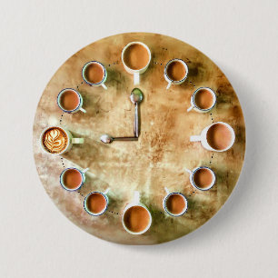 Kaffekopp kaffetid knapp