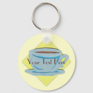 Kaffekopp Keychain Nyckelring