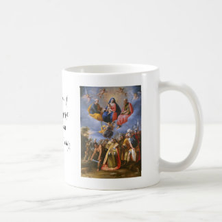 Kaffekopp med Sankta Margareta, vintagekonst