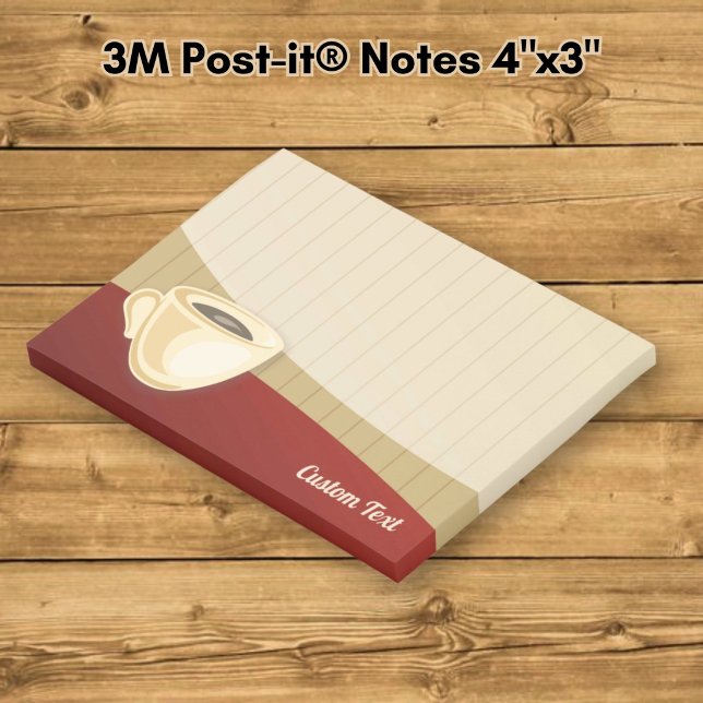 Kaffekopp Post-it Block (Skapare uppladdad)