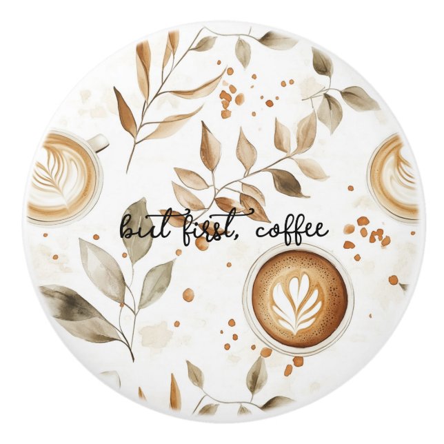 Kaffekoppar Löv Knopp (Framsidan)