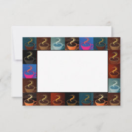 Kaffekoppar Platt Notkort Anteckningskort