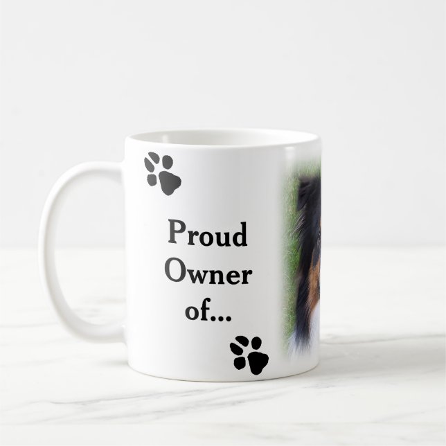 Kaffekoppaustralian shepherd kaffemugg (Vänster)