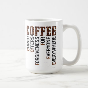 KAFFEKOPPKristus erbjuder förlåtelse för alla Kaffemugg