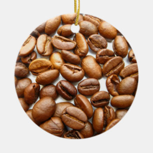 kaffekornament julgransprydnad keramik