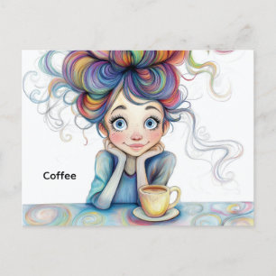 Kaffekort Vykort