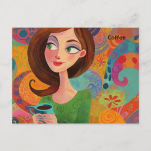 Kaffekort Vykort