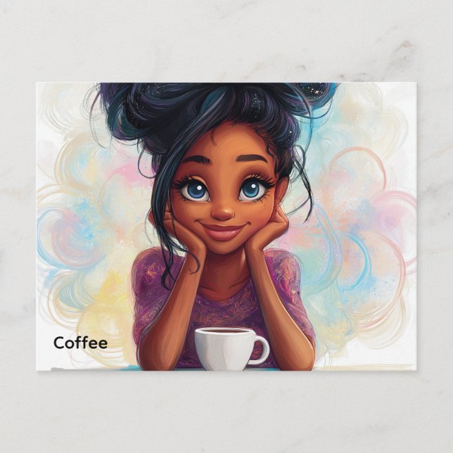 Kaffekort Vykort (Framsida)
