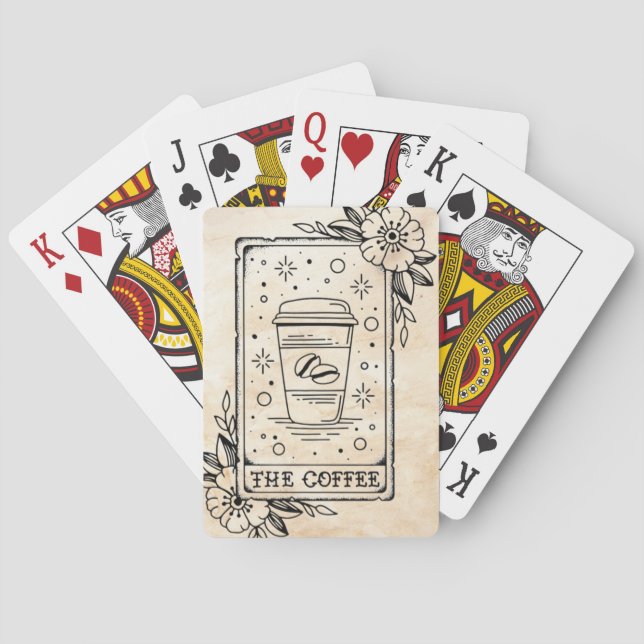 Kaffekortet Casinokort (Baksidan)