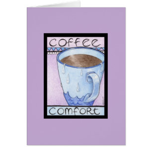 Kaffekortet Hälsningskort