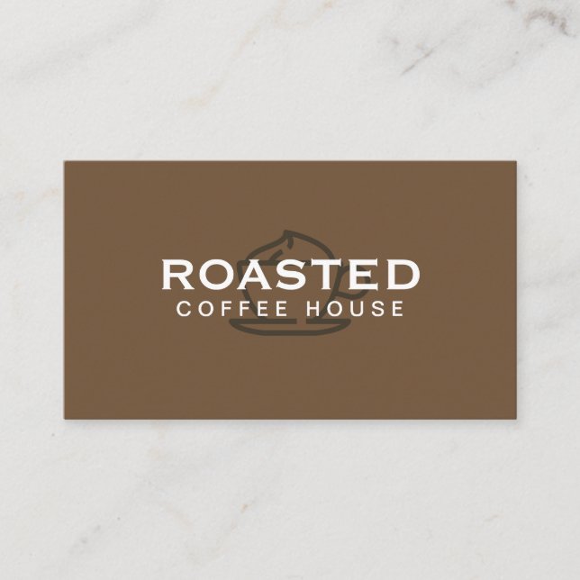 Kaffekrocka Visitkort (Framsida)