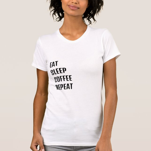 Kaffekurser T Shirt (Framsida)