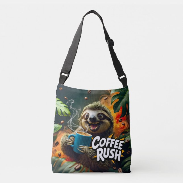 Kaffekus  axelväska (Framsida)