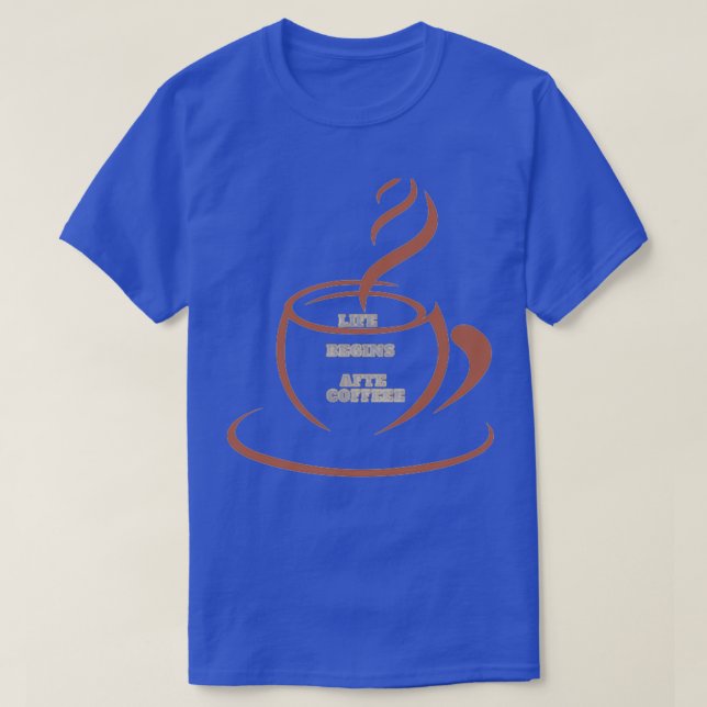 Kaffekvarnsklassificering T Shirt (Design framsida)
