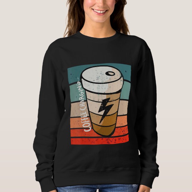 Kaffeladdning T Shirt (Framsida)