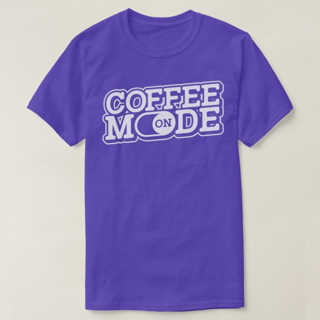 Kaffeläge på Älskare-bönor, Espresso Caf C T Shirt (Design framsida)