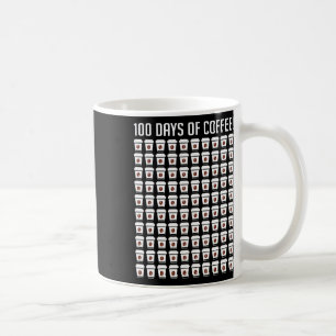 Kaffellärarens uppskattningsdagar 100 dagars nove kaffemugg