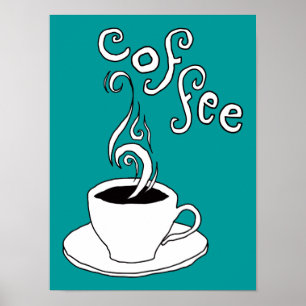 Kaffelmandel Poster