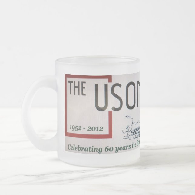 Kaffelogotypmugg Frostad Glasmugg (Vänster)