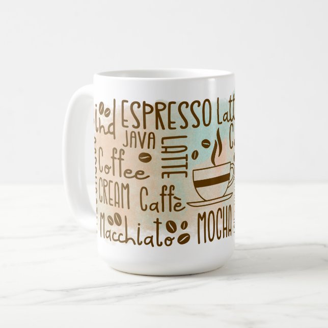 Kaffelskalordkonst Kaffemugg (Framsida vänster)