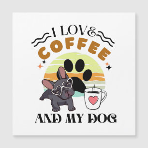 Kaffelskare - Jag älskar kaffe och min hund