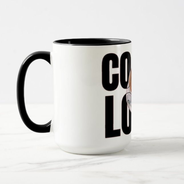 Kaffelskare – Kaffeberoende Morgonkaffein Desi Mugg (Vänster)