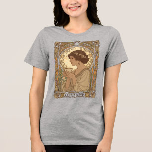 Kaffelskare Och Natur Art Nouveau-illustration T Shirt