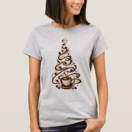 Kaffelskare T Shirt Kaffebild Present