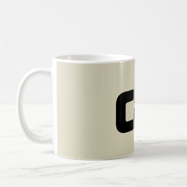 "Kaffelskarens klubb"-T-shirt Kaffemugg (Vänster)