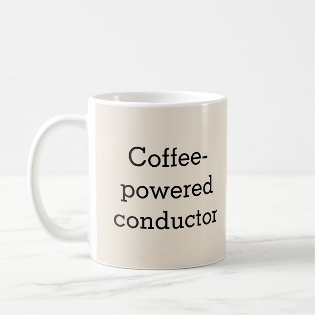 Kaffelstyrda musikers kaffemugg (Vänster)