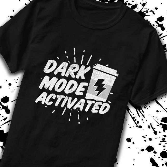 Kaffemarknad - kaffeoffert - Finny kaffe T Shirt (Skapare uppladdad)