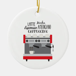 Kaffemarkör Julgransprydnad Keramik