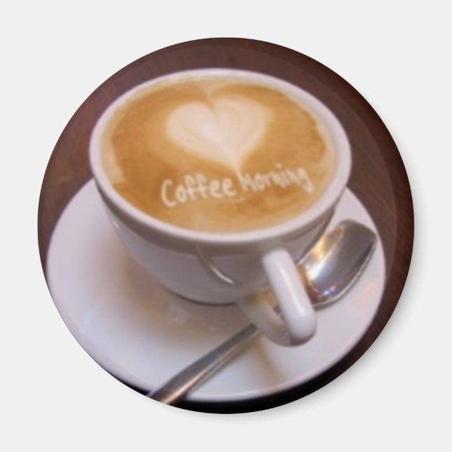 kaffemask magnet (Framsidan)