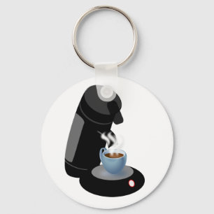 Kaffemaskin Keychain Nyckelring
