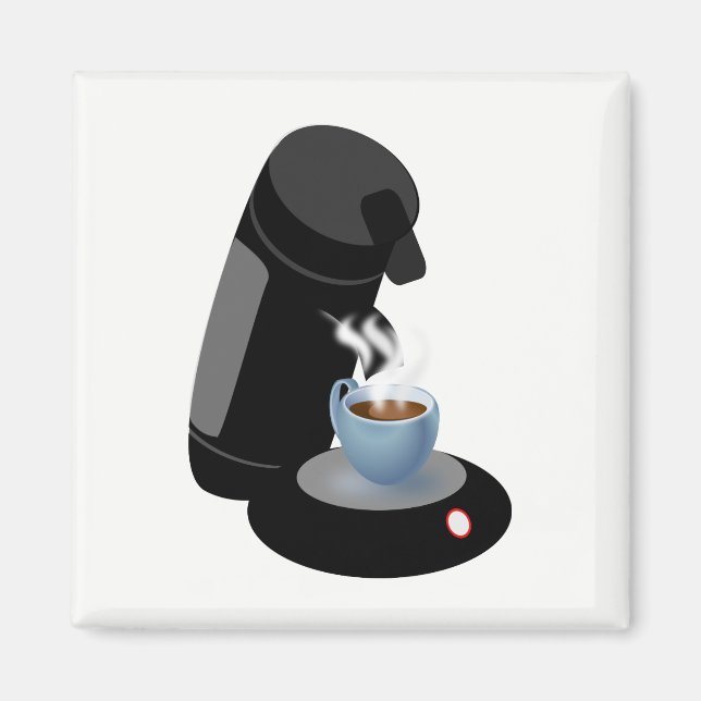 Kaffemaskin Magnet (Framsidan)