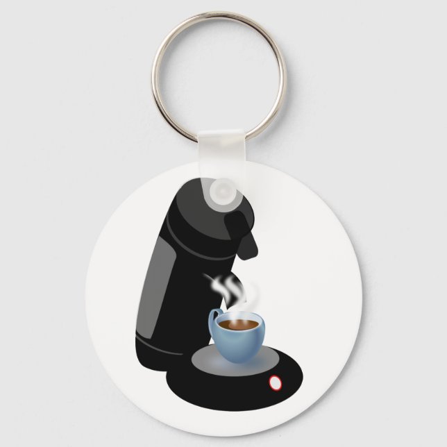 Kaffemaskin Nyckelring (Framsida)