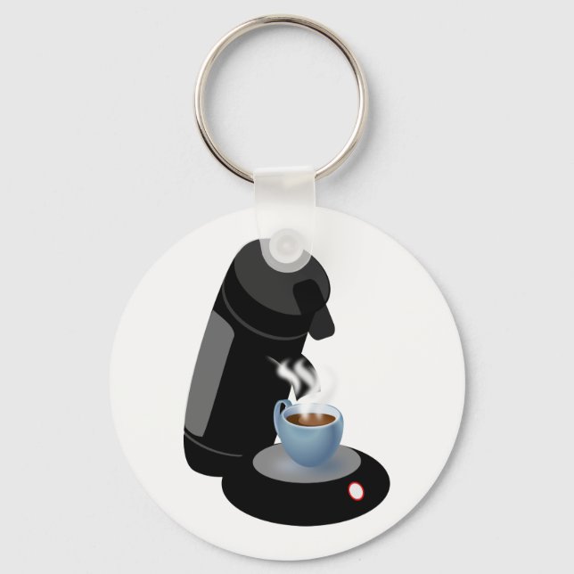 Kaffemaskin Nyckelring (Framsida)